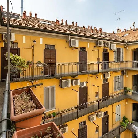 Duomo 15 Min M3 Bocconi Navigli Luxury Loft 公寓 米兰